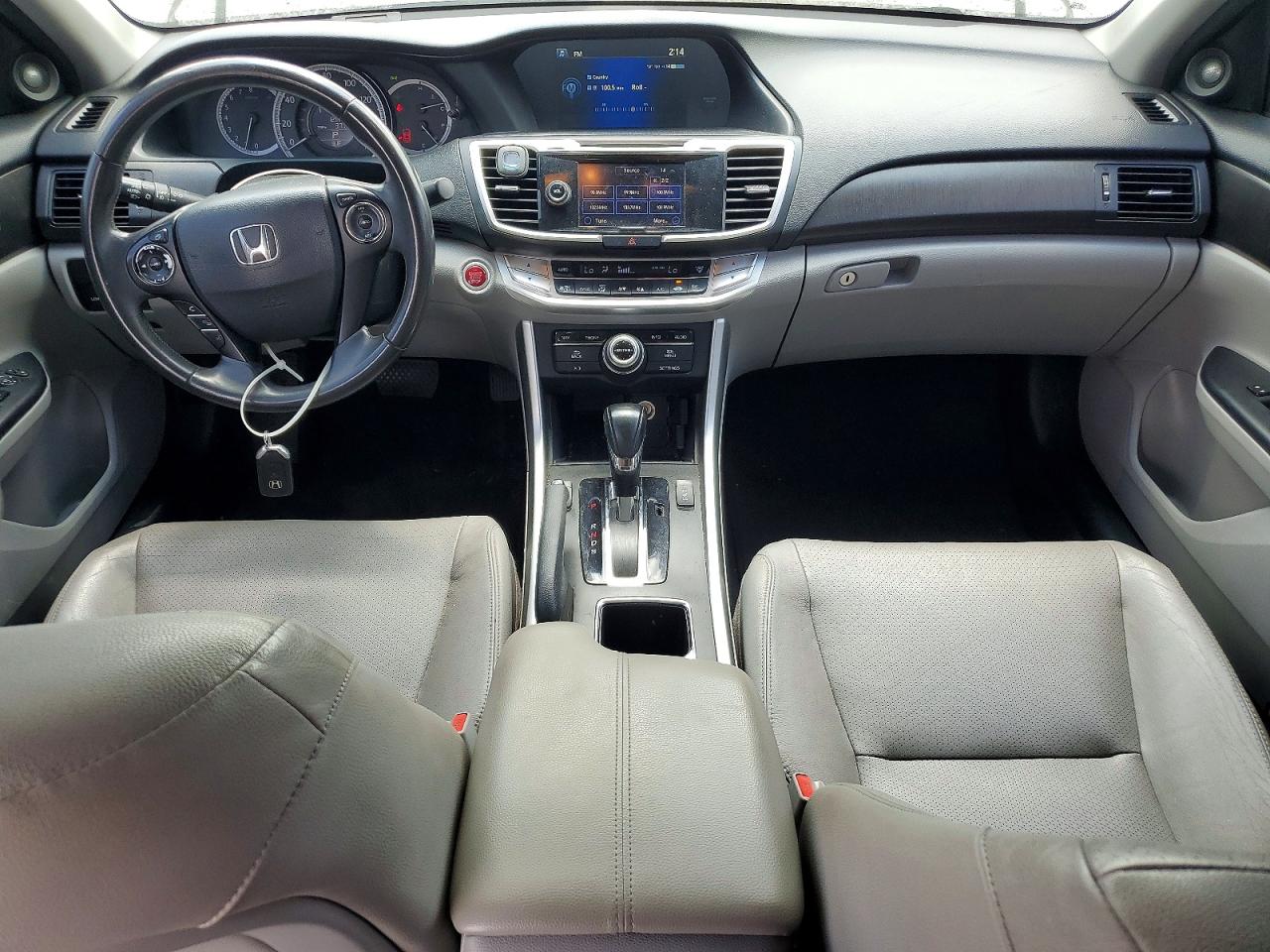 2014 Honda Accord Exl Серебряный vin: 1HGCR3F81EA022500