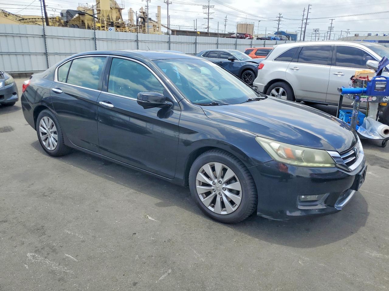 2014 Honda Accord Exl Black vin: 1HGCR3F81EA024229