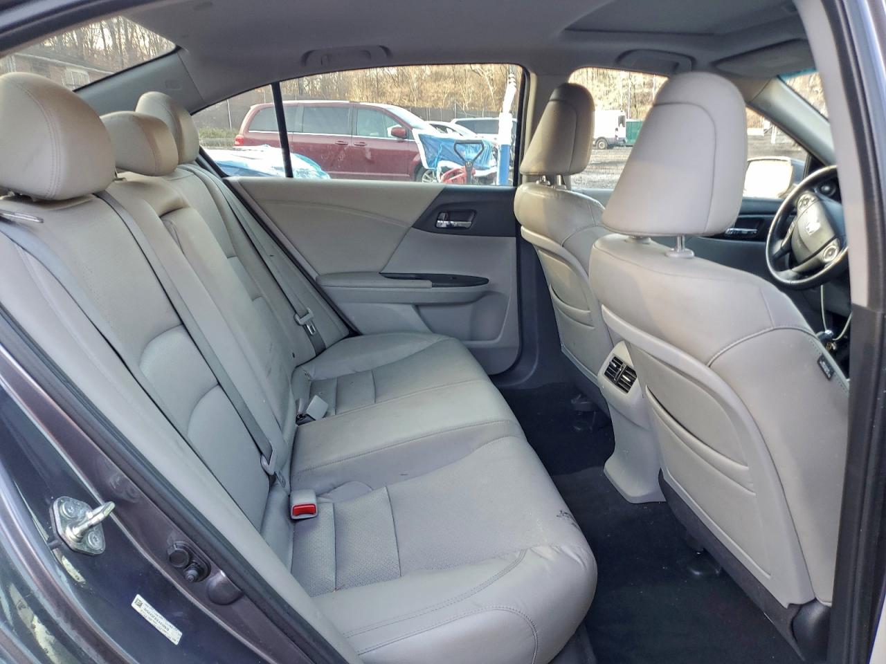 2014 Honda Accord Exl Серый vin: 1HGCR3F81EA039619