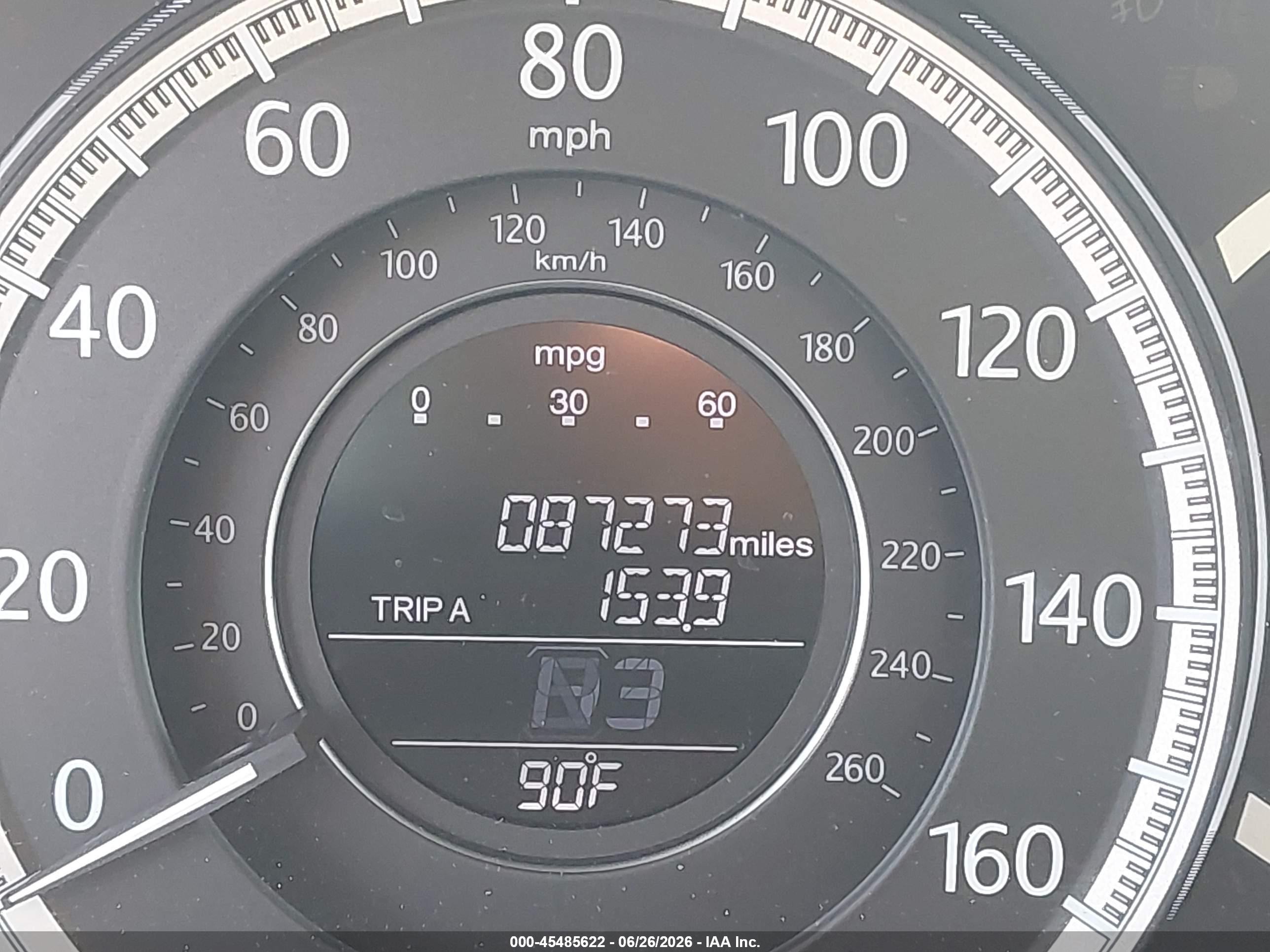 2014 Honda Accord Ex-l V-6 Cream vin: 1HGCR3F81EA040351