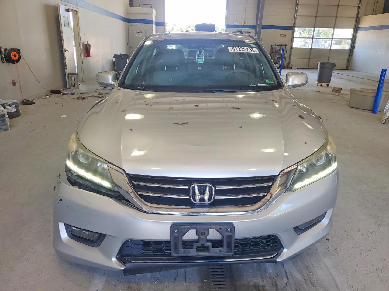 2015 Honda Accord Exl Silver vin: 1HGCR3F81FA019758