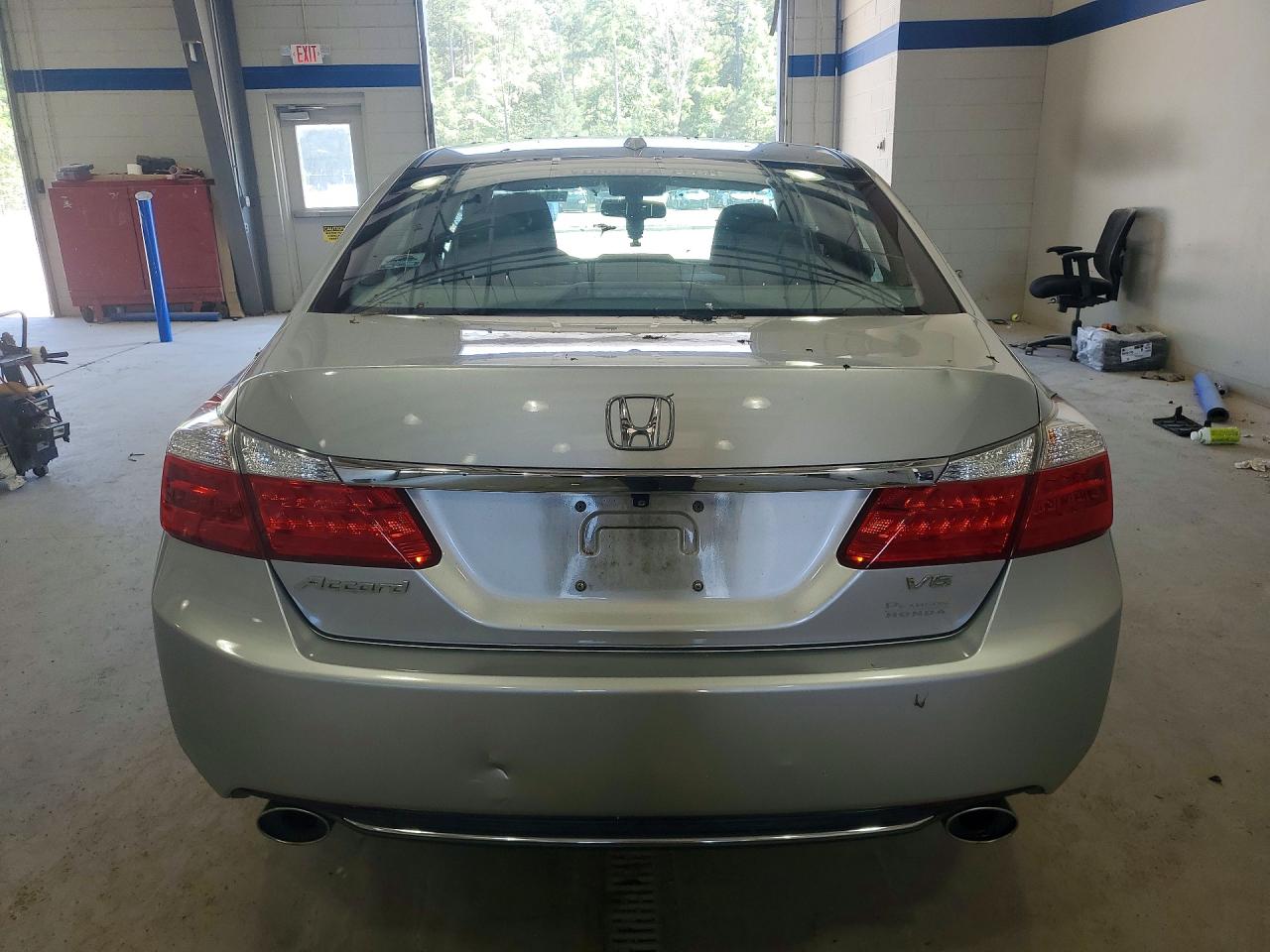 2015 Honda Accord Exl Silver vin: 1HGCR3F81FA019758