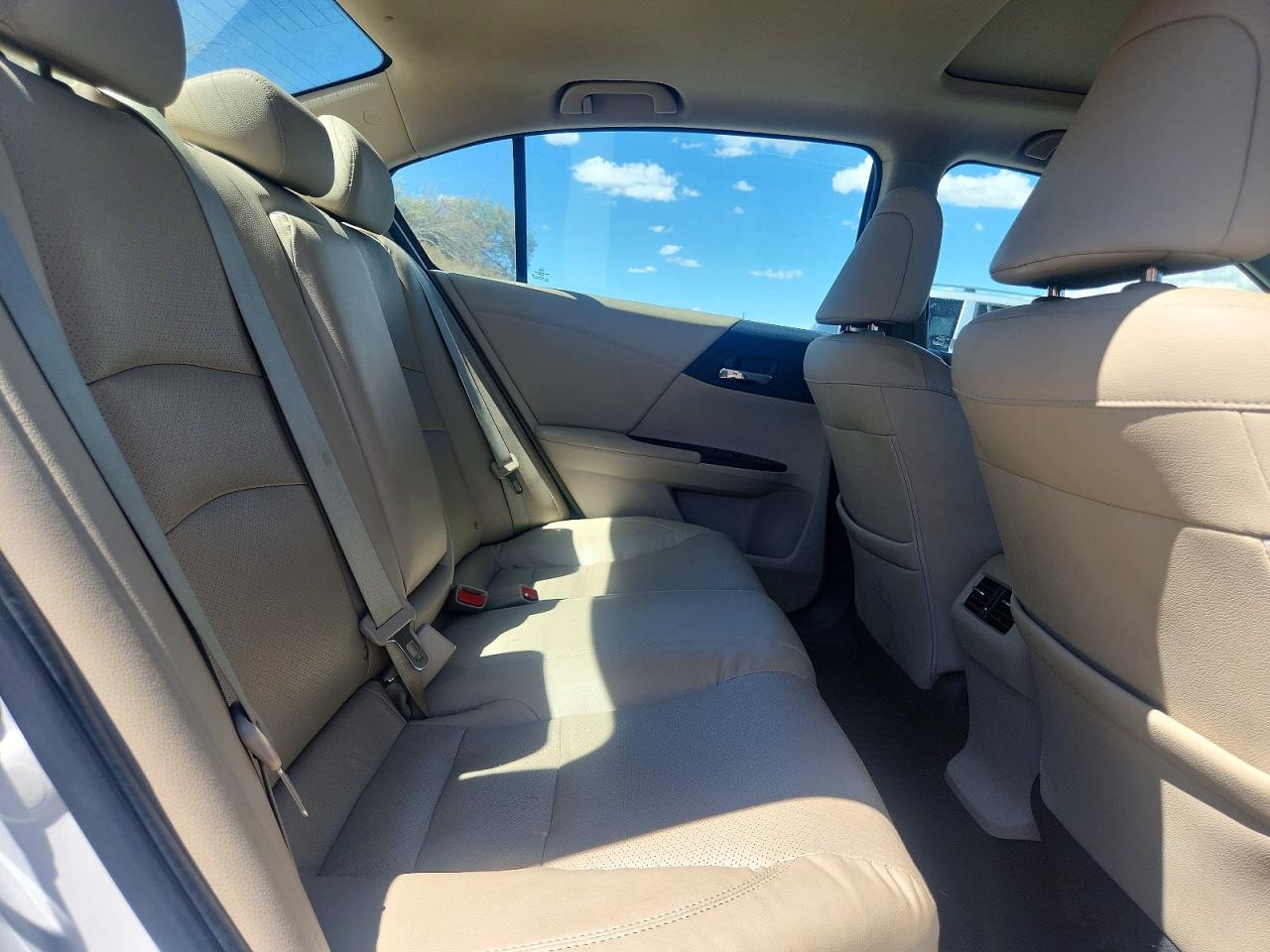 2015 Honda Accord Exl Белый vin: 1HGCR3F81FA019890