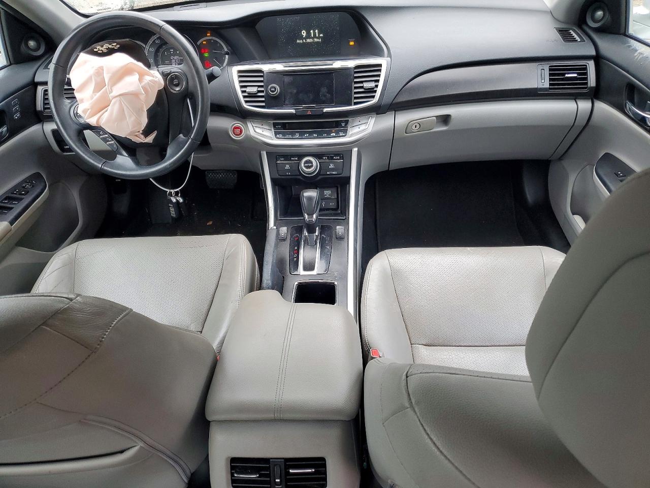 2015 Honda Accord Exl Серебряный vin: 1HGCR3F81FA030310