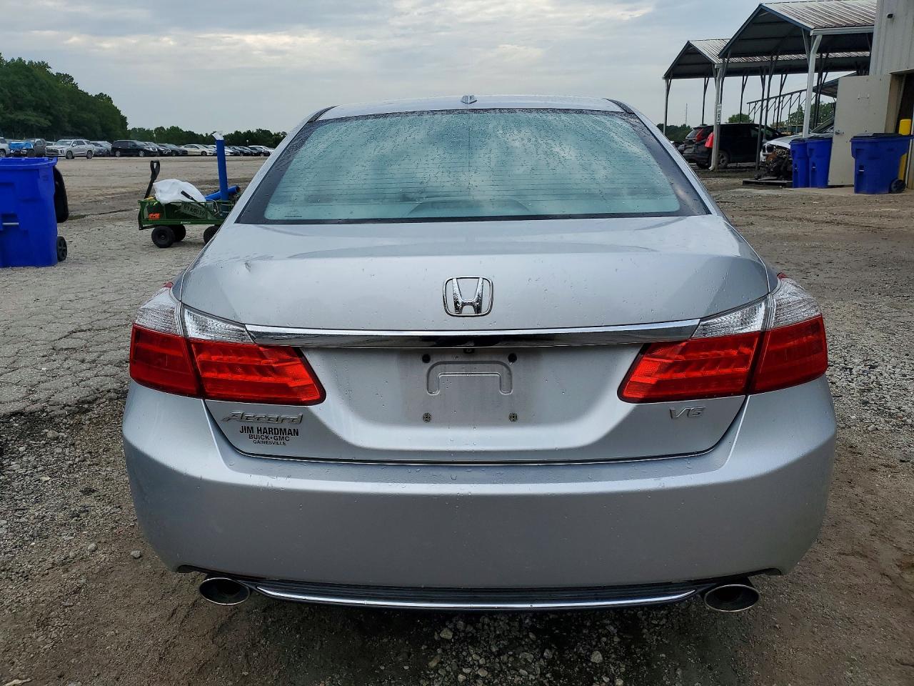 2015 Honda Accord Exl Серебряный vin: 1HGCR3F81FA030310