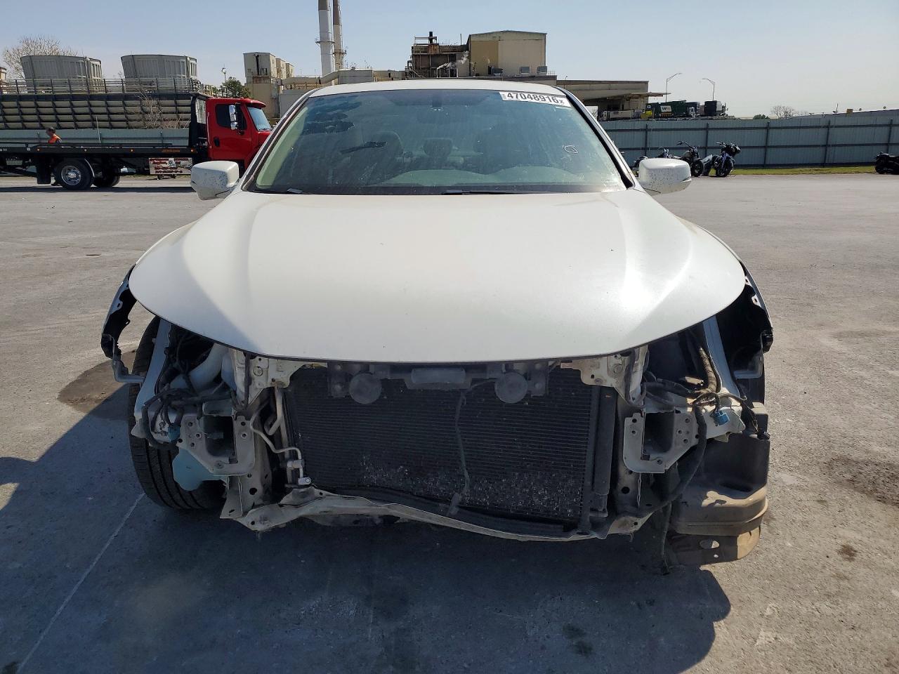 2017 Honda Accord Exl White vin: 1HGCR3F81HA013820