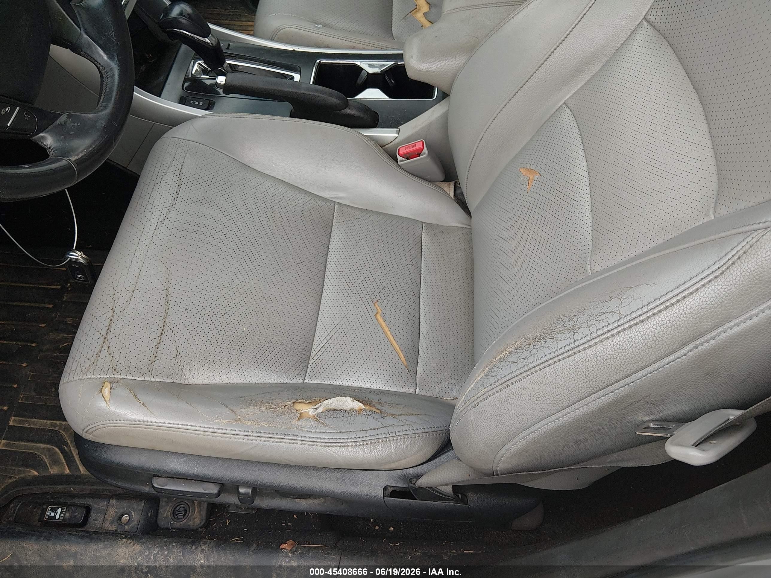 2013 Honda Accord Ex-l V-6 Silver vin: 1HGCR3F82DA000603
