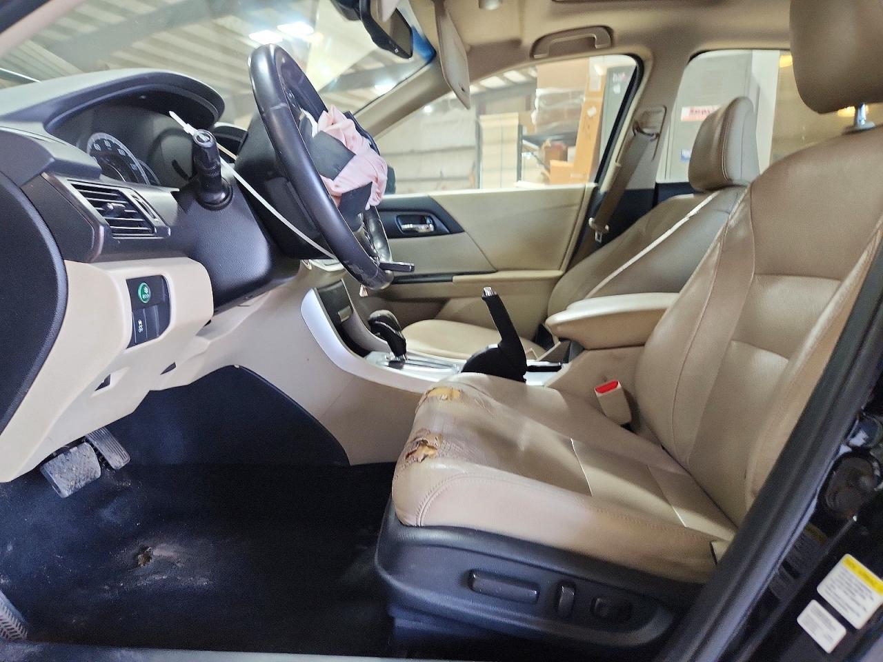 2013 Honda Accord Exl Черный vin: 1HGCR3F82DA005297