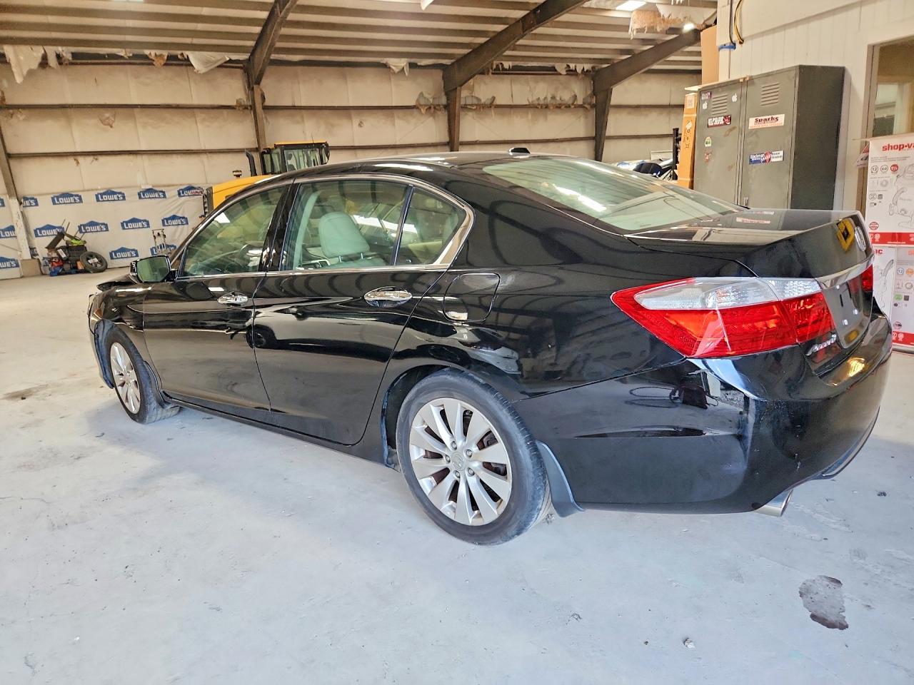 2013 Honda Accord Exl Черный vin: 1HGCR3F82DA005297