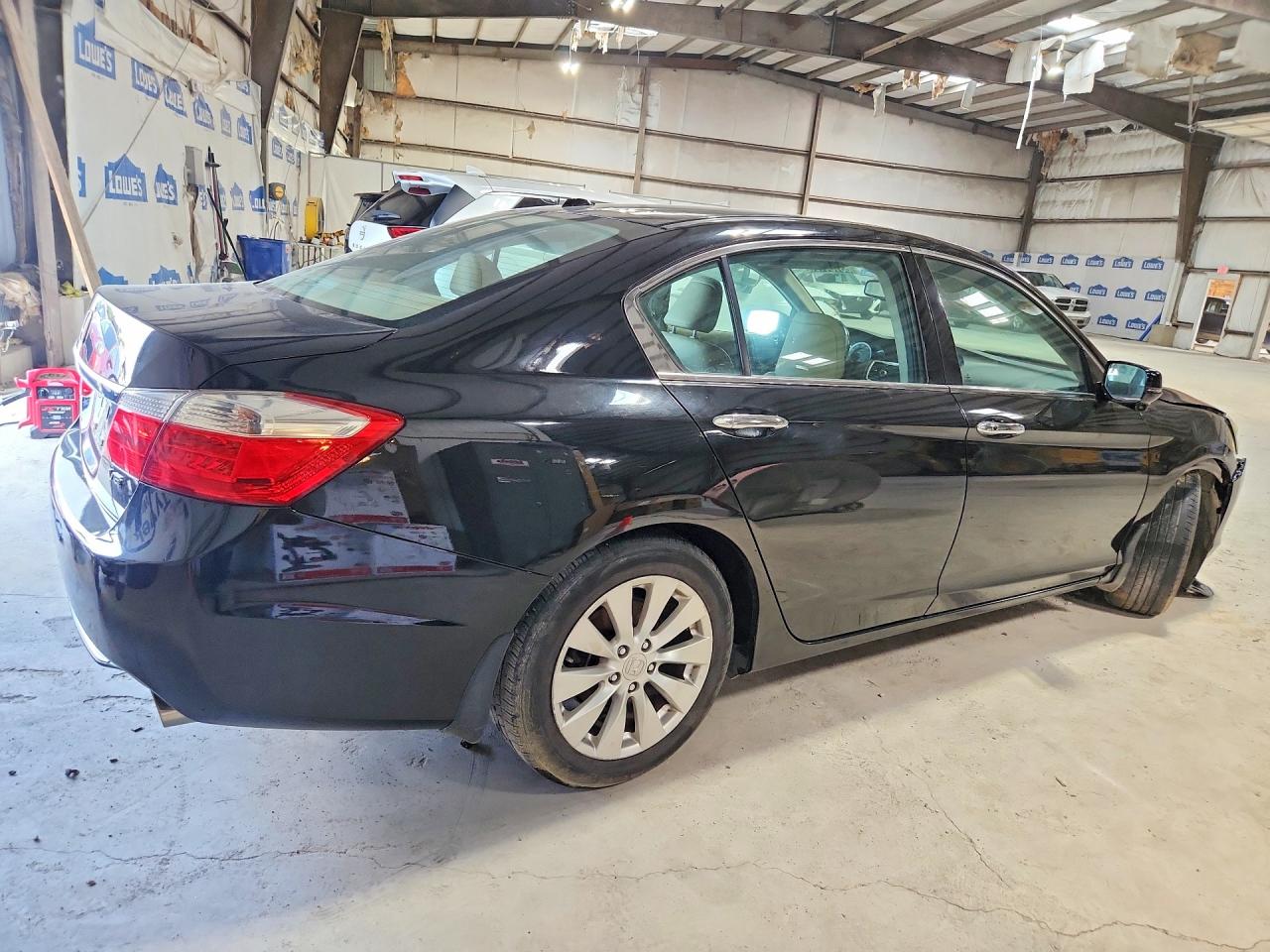 2013 Honda Accord Exl Черный vin: 1HGCR3F82DA005297