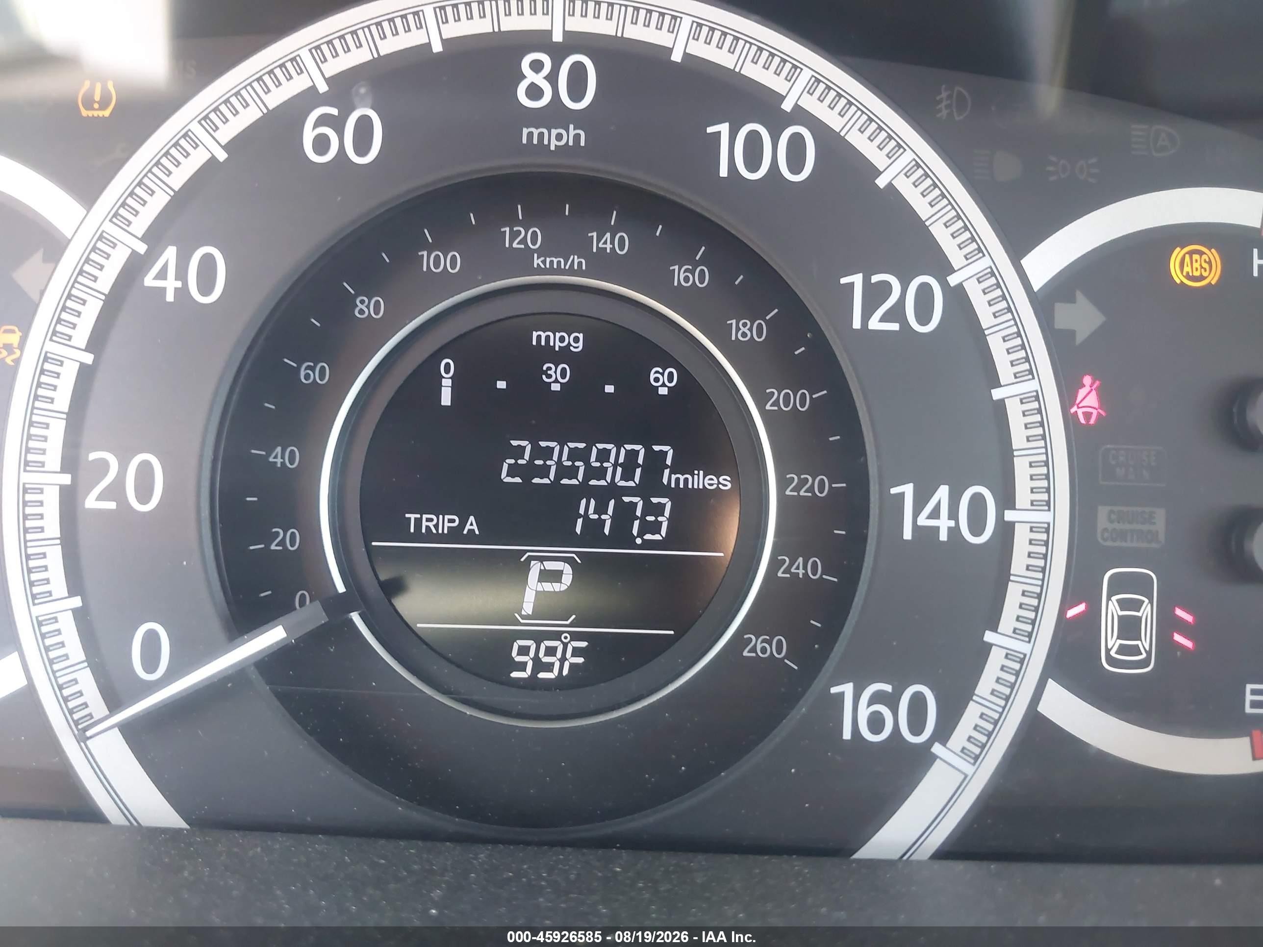 2013 Honda Accord Ex-l V-6 Silver vin: 1HGCR3F82DA016140