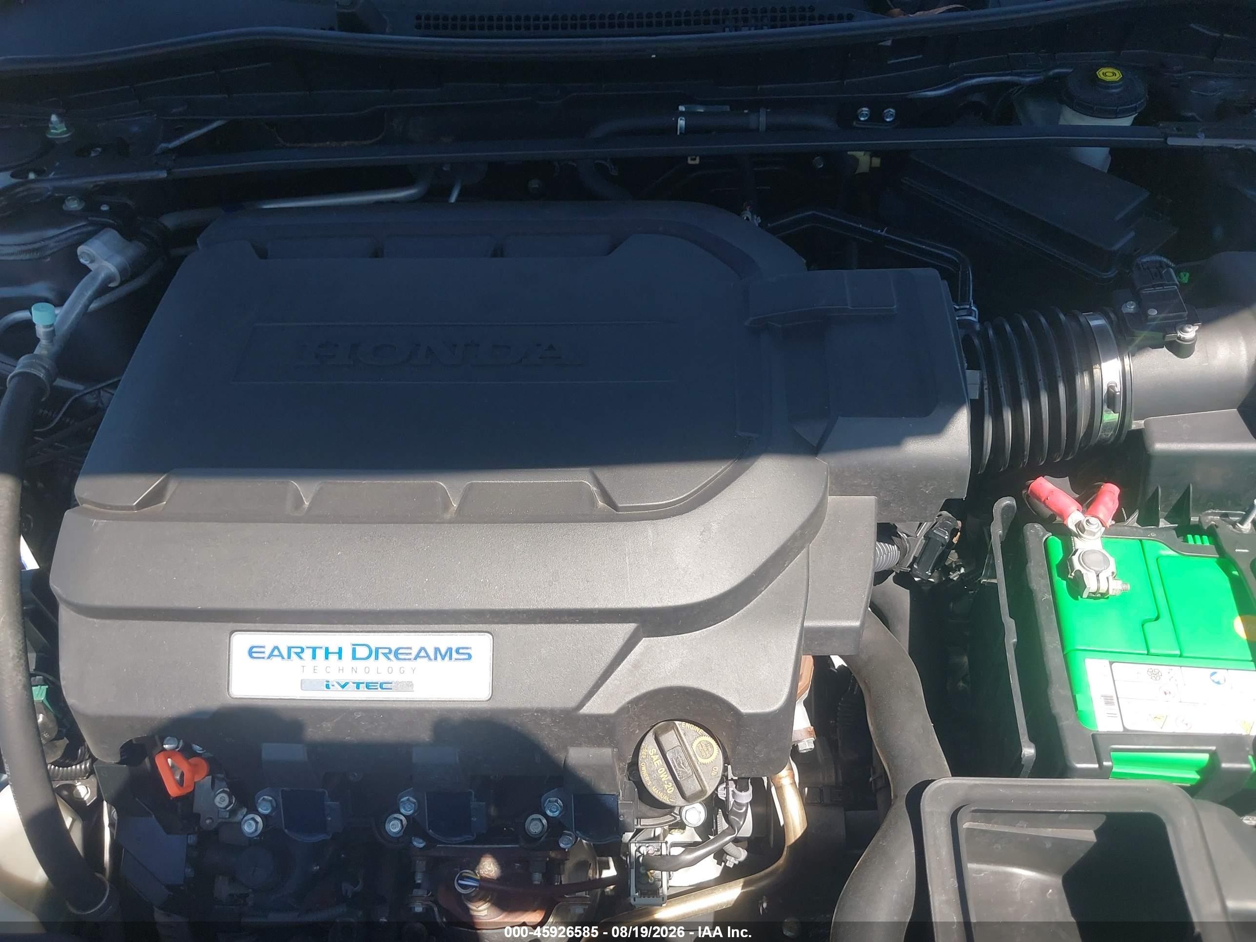 2013 Honda Accord Ex-l V-6 Silver vin: 1HGCR3F82DA016140