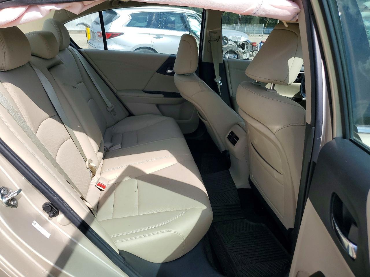 2014 Honda Accord Exl Бежевый vin: 1HGCR3F82EA005673