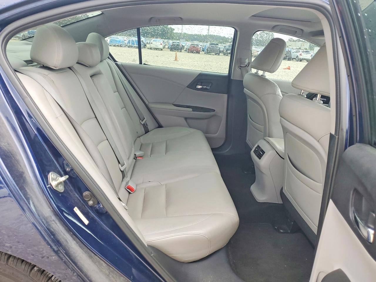 2014 Honda Accord Exl Blue vin: 1HGCR3F82EA005995