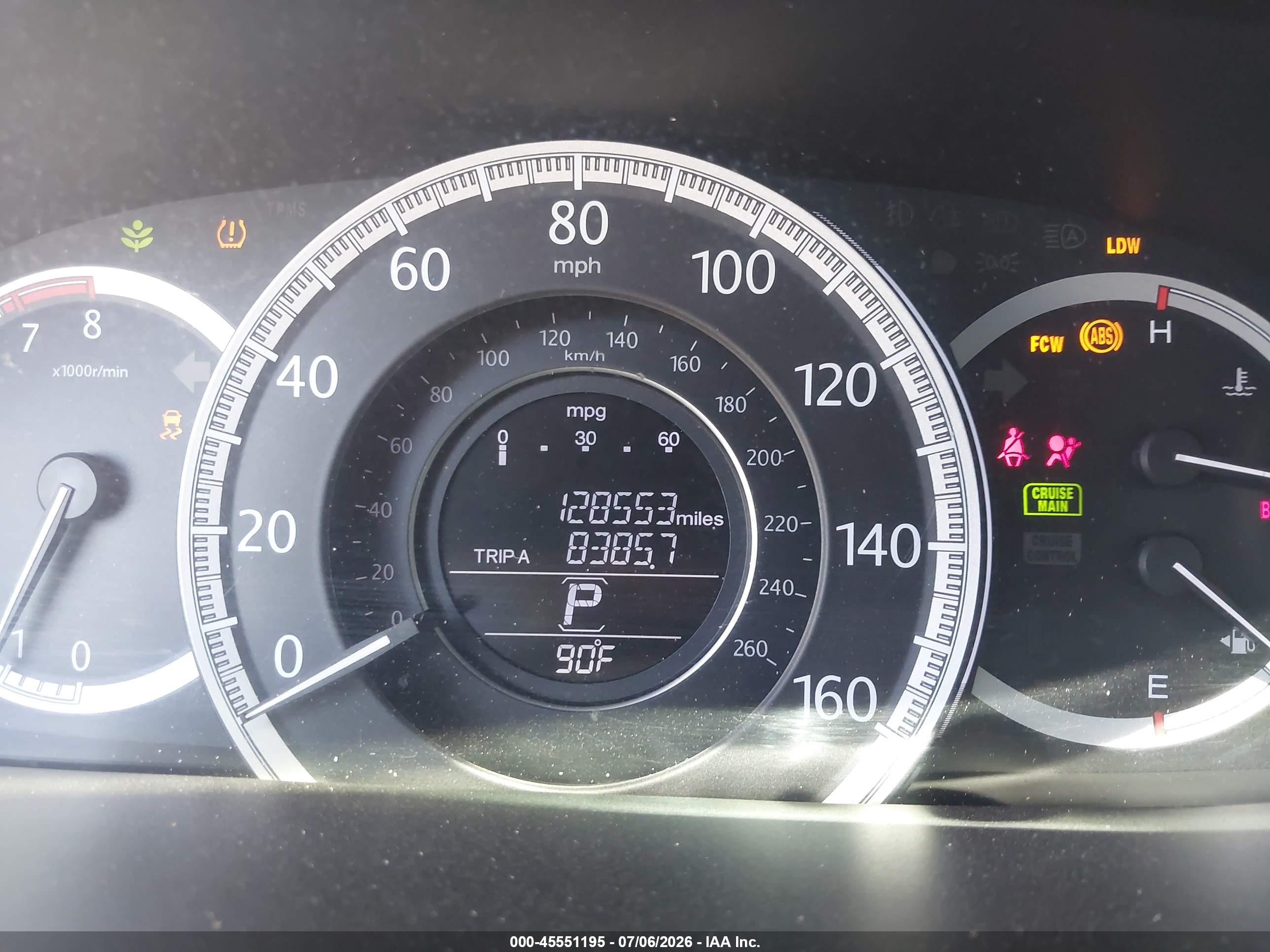 2014 Honda Accord Ex-l V-6 Blue vin: 1HGCR3F82EA022232