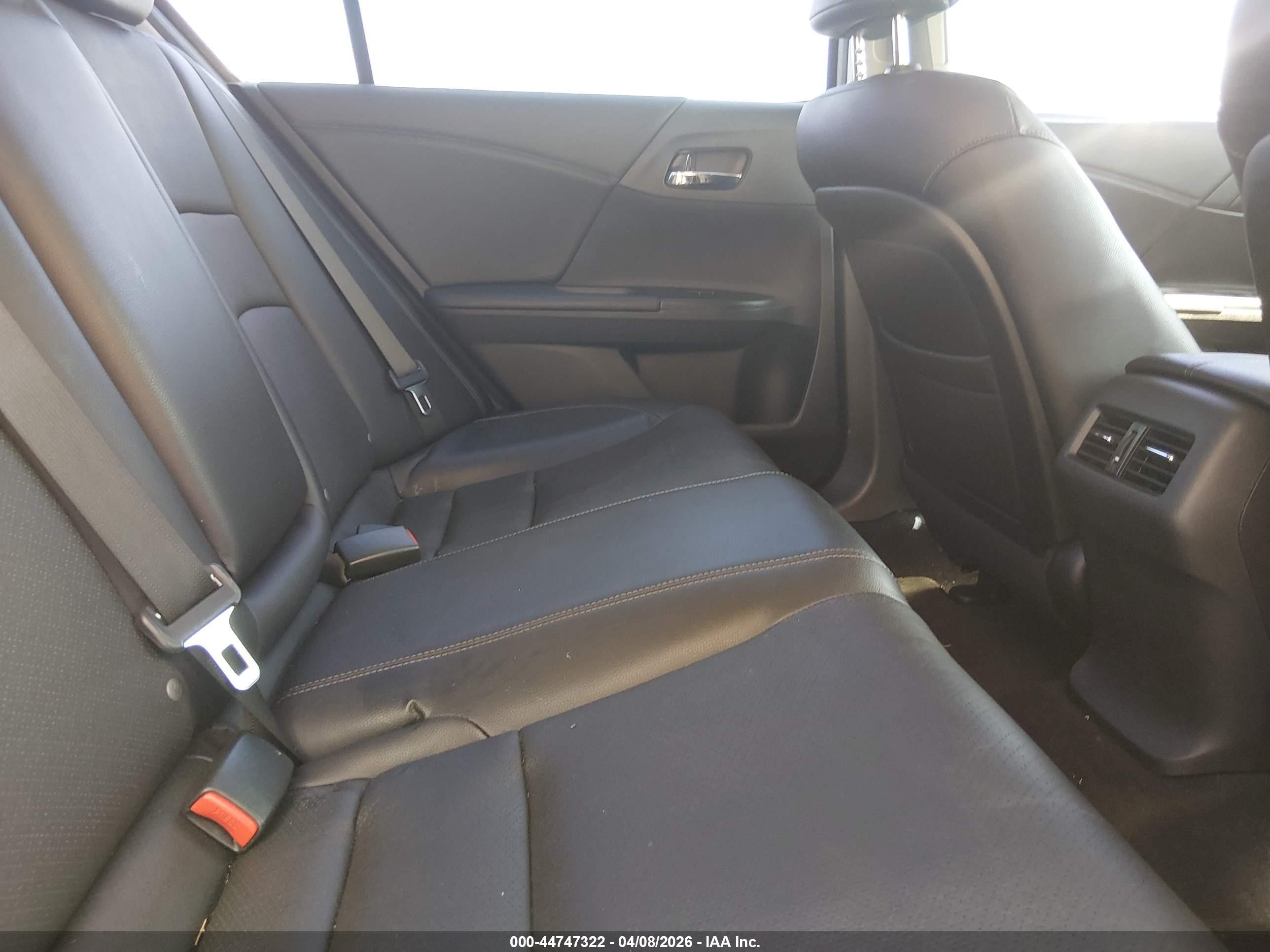 2014 Honda Accord Ex-l V-6 Черный vin: 1HGCR3F82EA025311