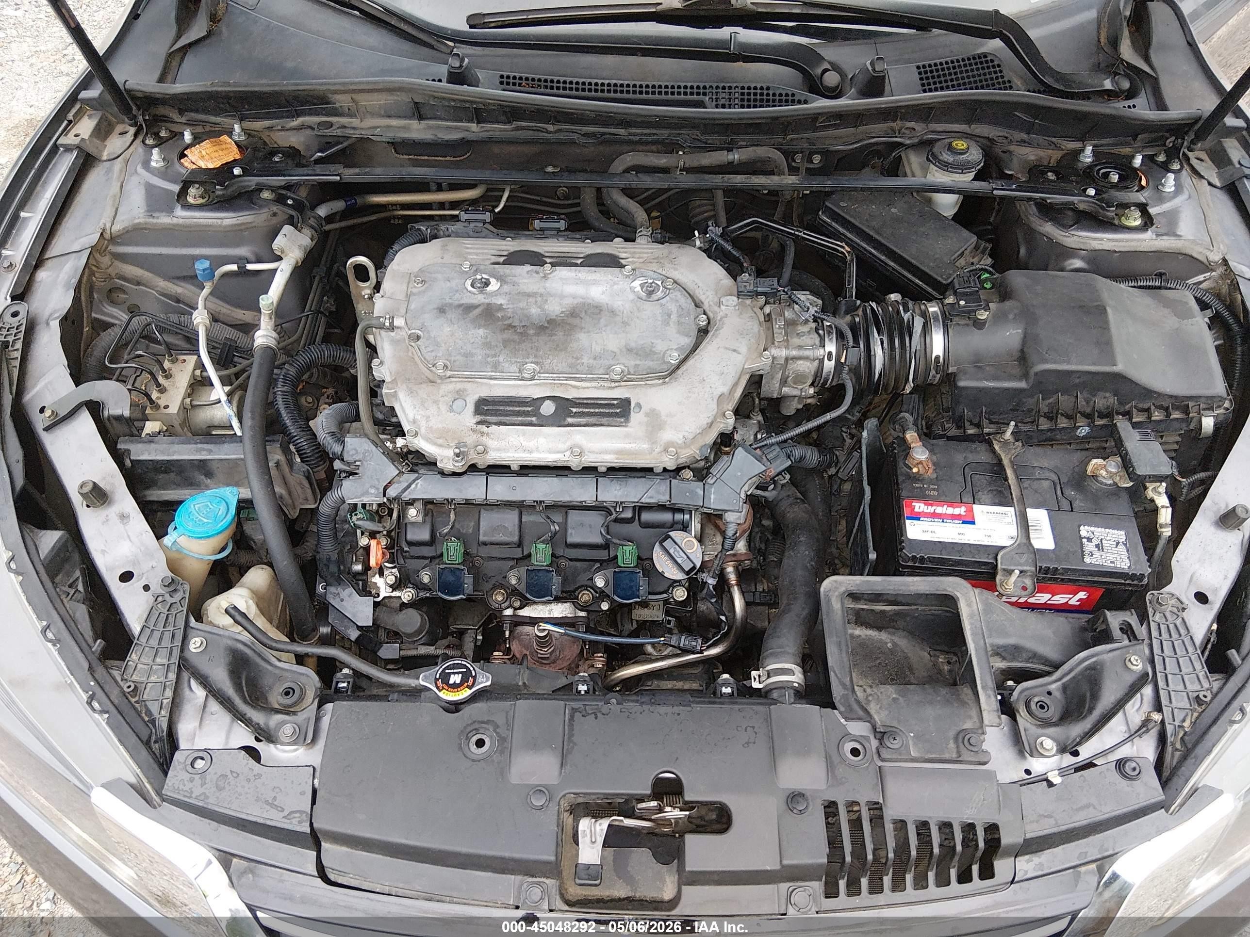 2014 Honda Accord Ex-l V-6 Серый vin: 1HGCR3F82EA034509
