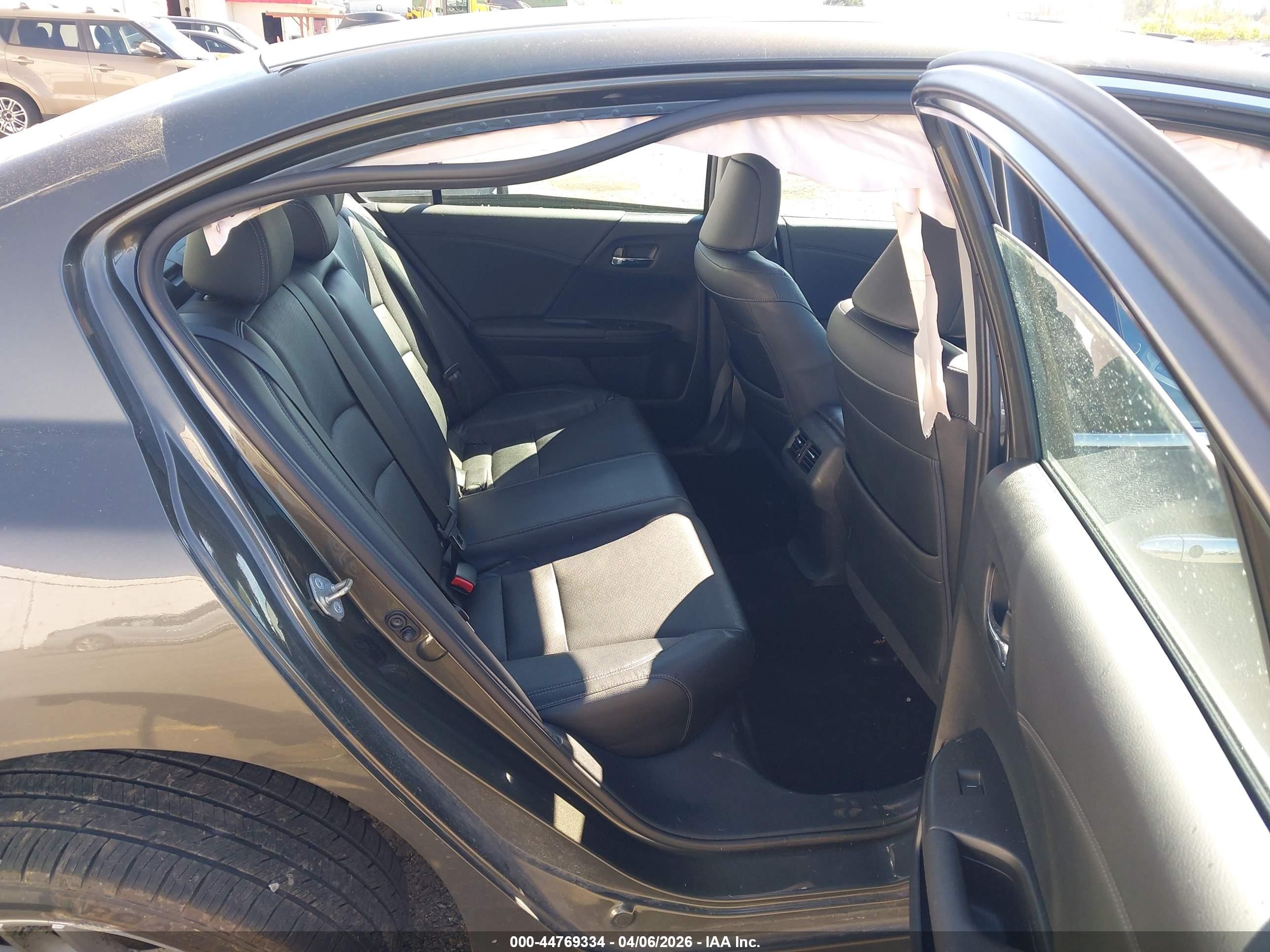 2015 Honda Accord Ex-l V-6 Серый vin: 1HGCR3F82FA001401