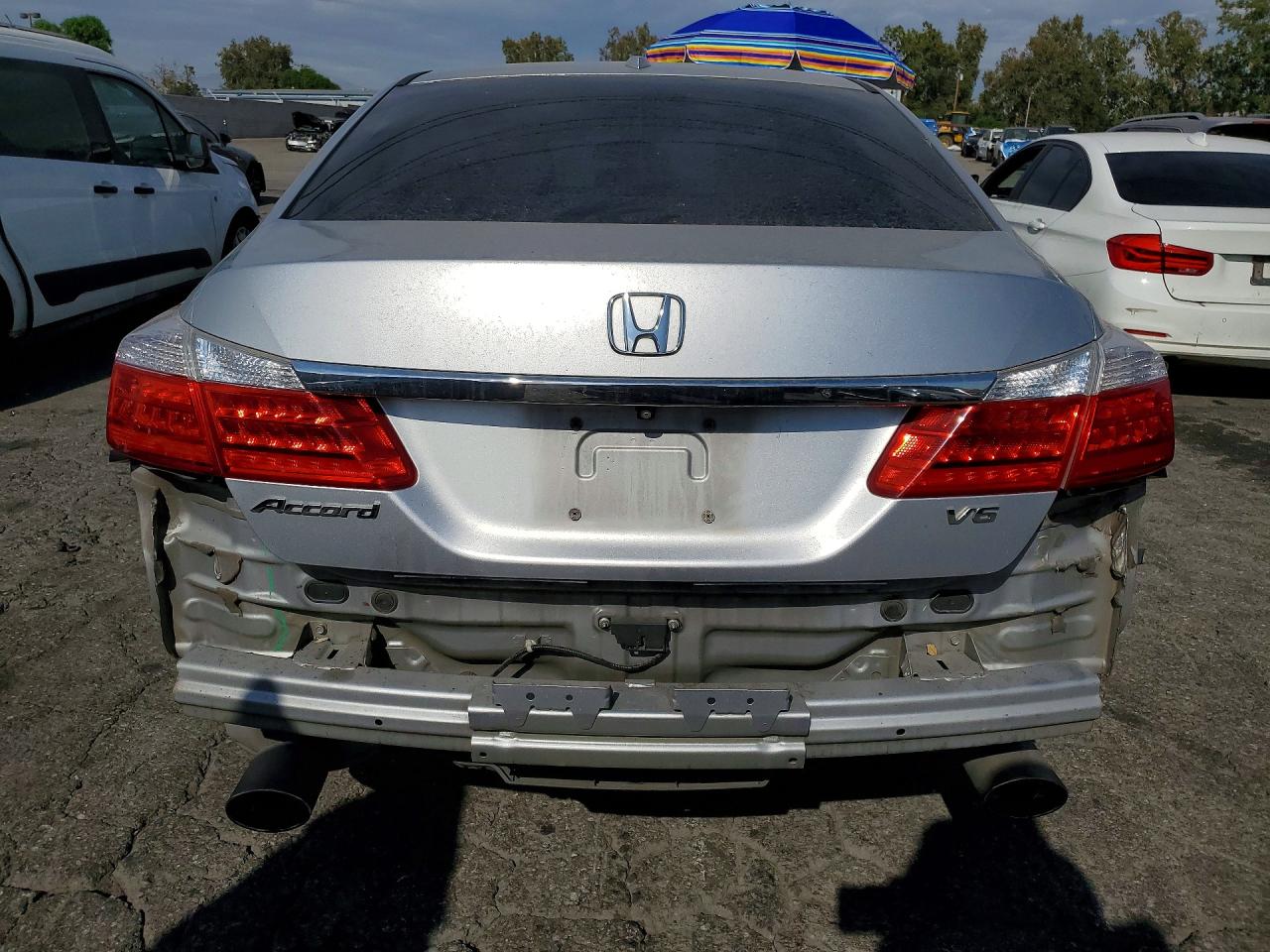 2015 Honda Accord Exl Silver vin: 1HGCR3F82FA015265