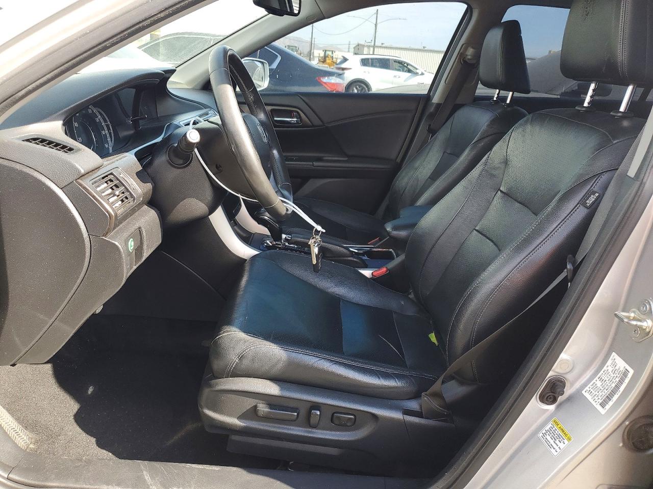 2015 Honda Accord Exl Silver vin: 1HGCR3F82FA015265