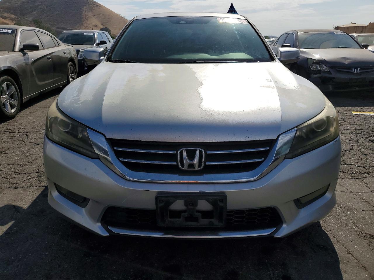 2015 Honda Accord Exl Silver vin: 1HGCR3F82FA015265