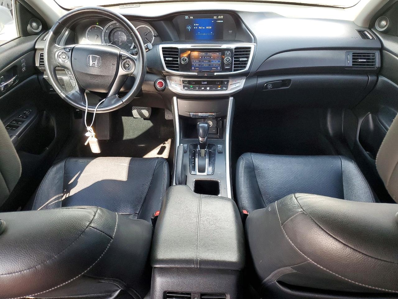2015 Honda Accord Exl Silver vin: 1HGCR3F82FA015265
