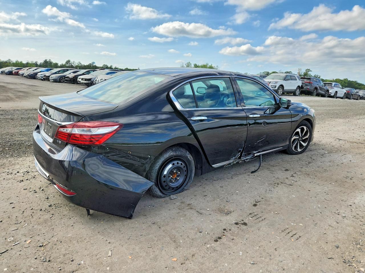 2017 Honda Accord Exl Black vin: 1HGCR3F82HA028729