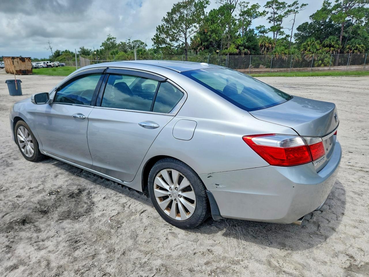 2013 Honda Accord Exl Gray vin: 1HGCR3F83DA002828
