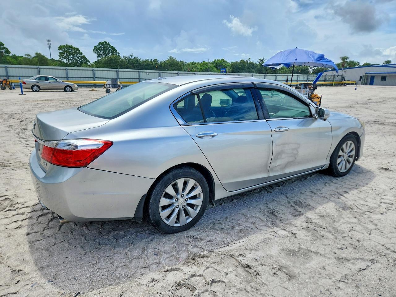 2013 Honda Accord Exl Gray vin: 1HGCR3F83DA002828