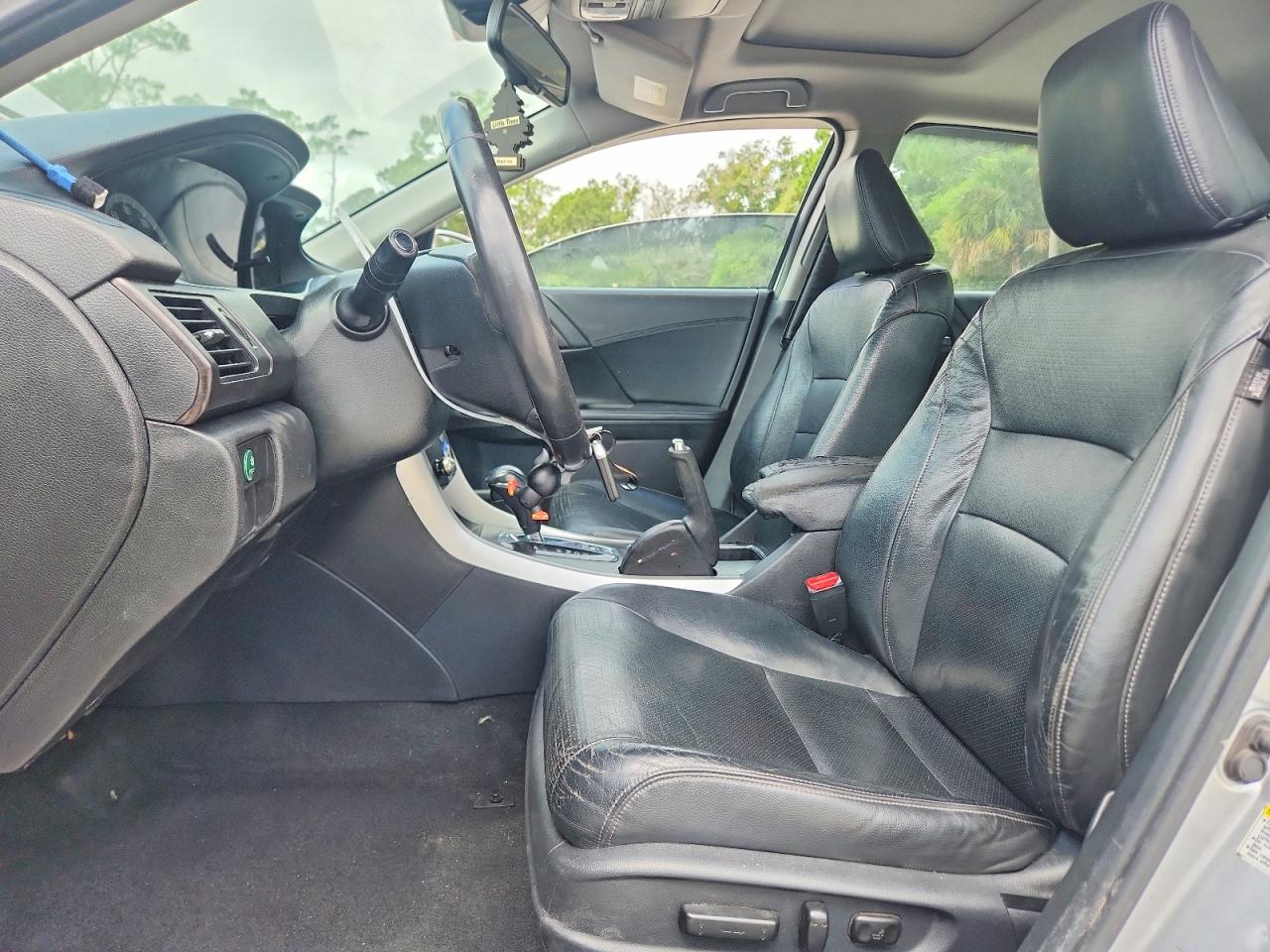 2013 Honda Accord Exl Gray vin: 1HGCR3F83DA002828