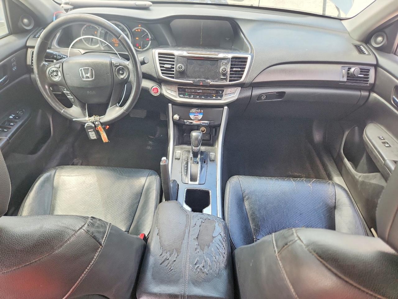 2013 Honda Accord Exl Gray vin: 1HGCR3F83DA002828