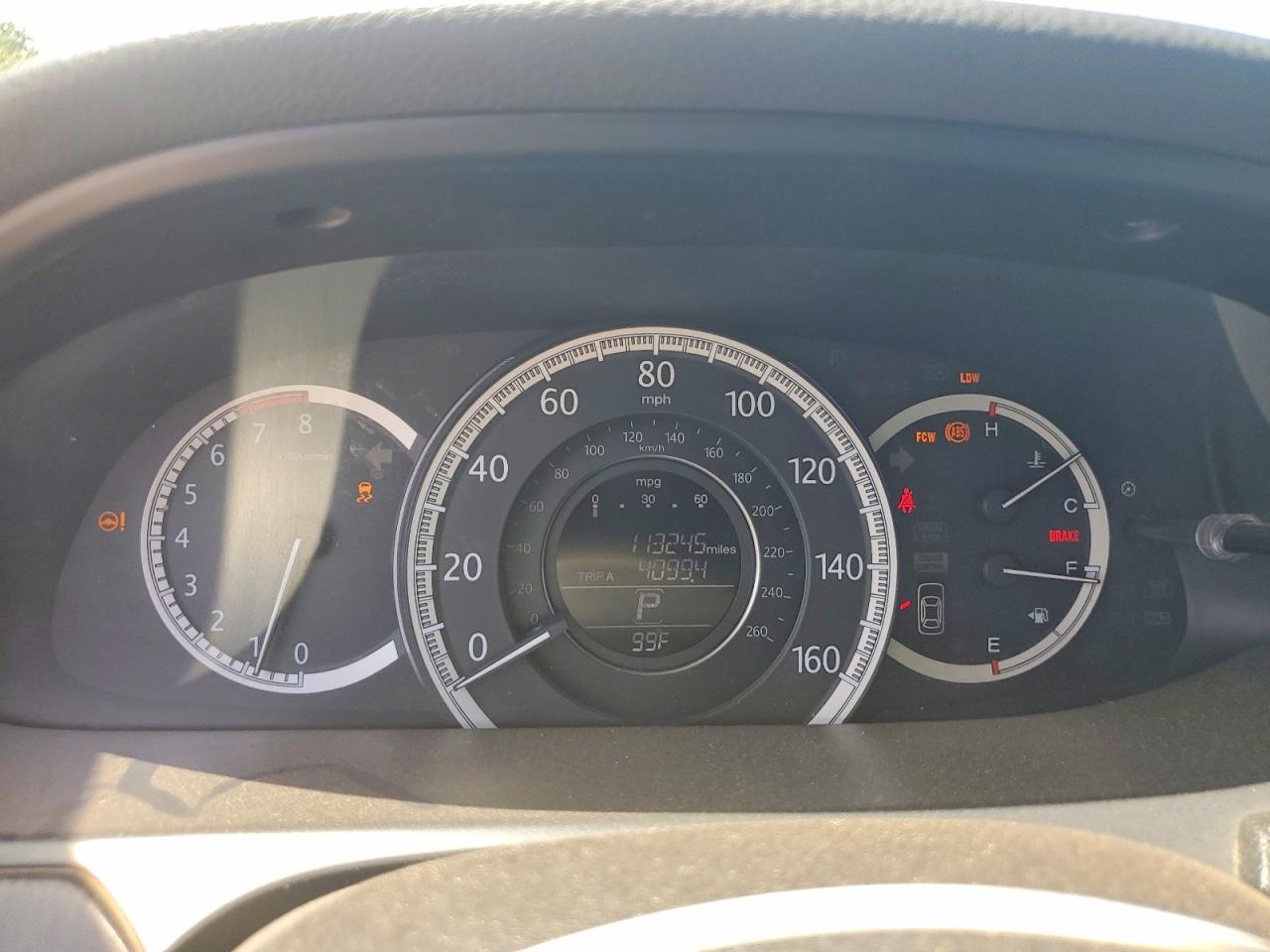 2013 Honda Accord Exl White vin: 1HGCR3F83DA005826