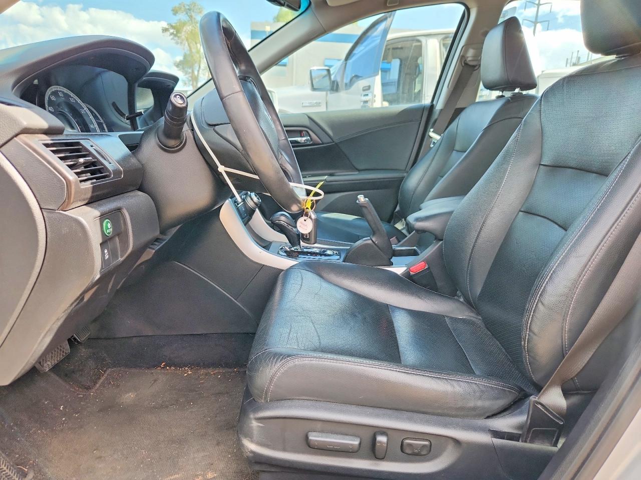2013 Honda Accord Exl Silver vin: 1HGCR3F83DA010623