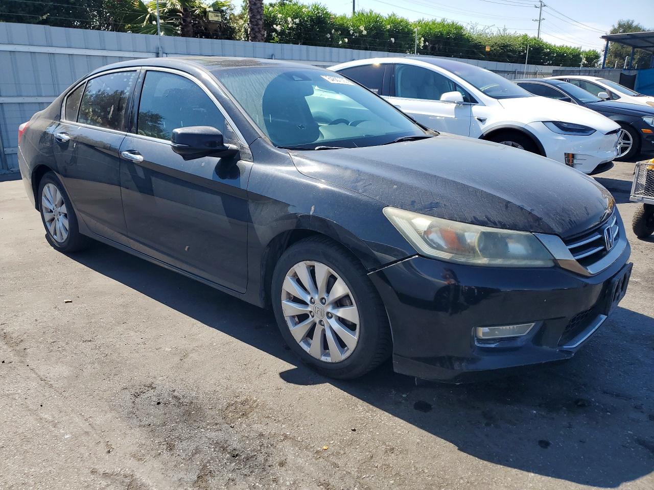 2013 Honda Accord Exl Black vin: 1HGCR3F83DA019922