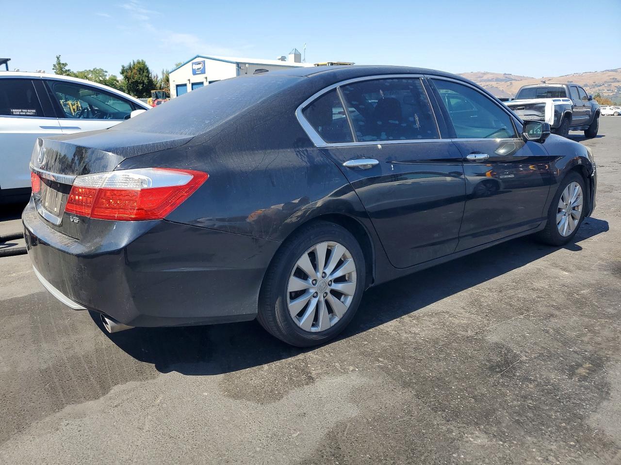 2013 Honda Accord Exl Black vin: 1HGCR3F83DA019922