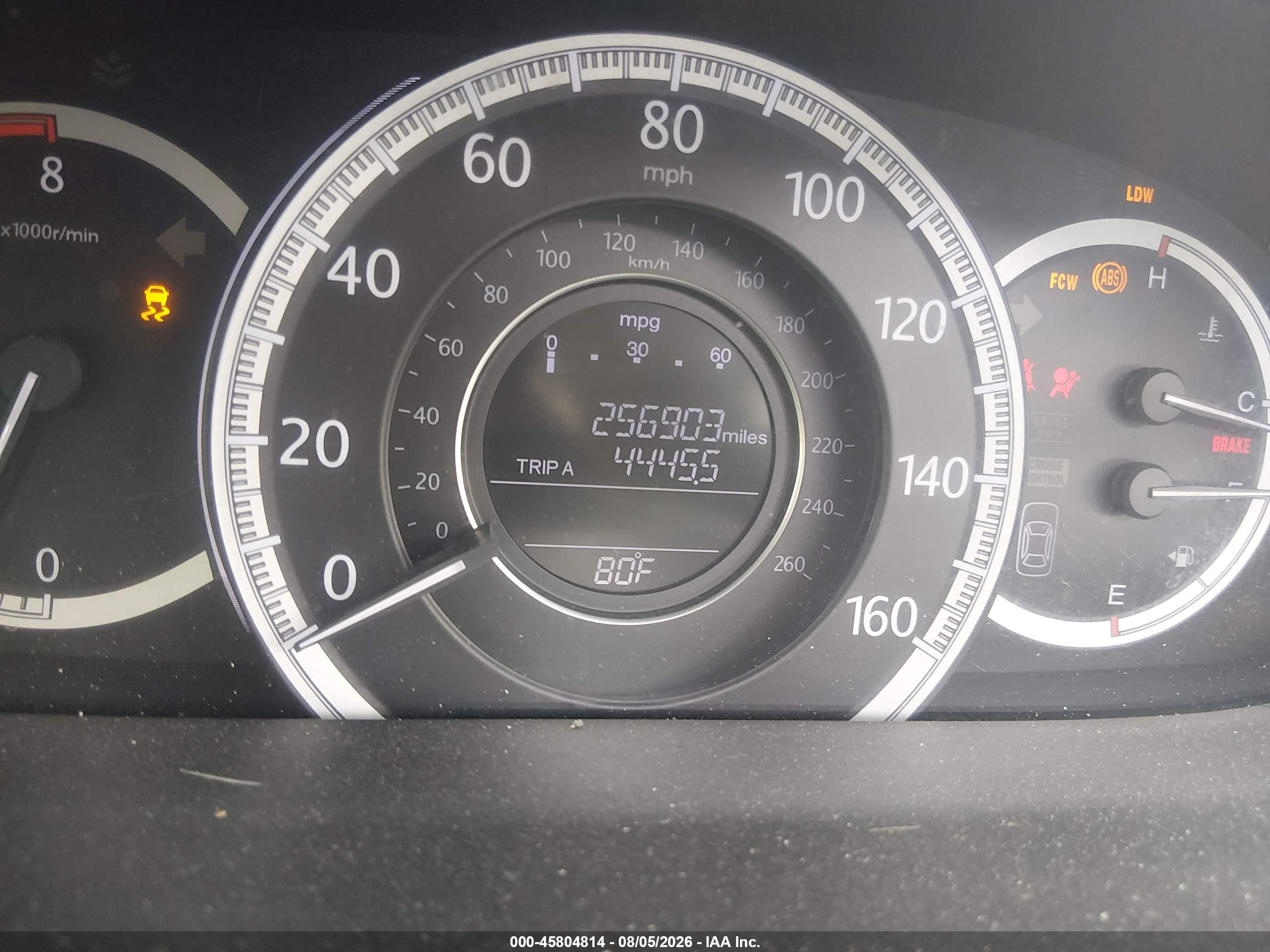 2013 Honda Accord Ex-l V-6 Gray vin: 1HGCR3F83DA032685