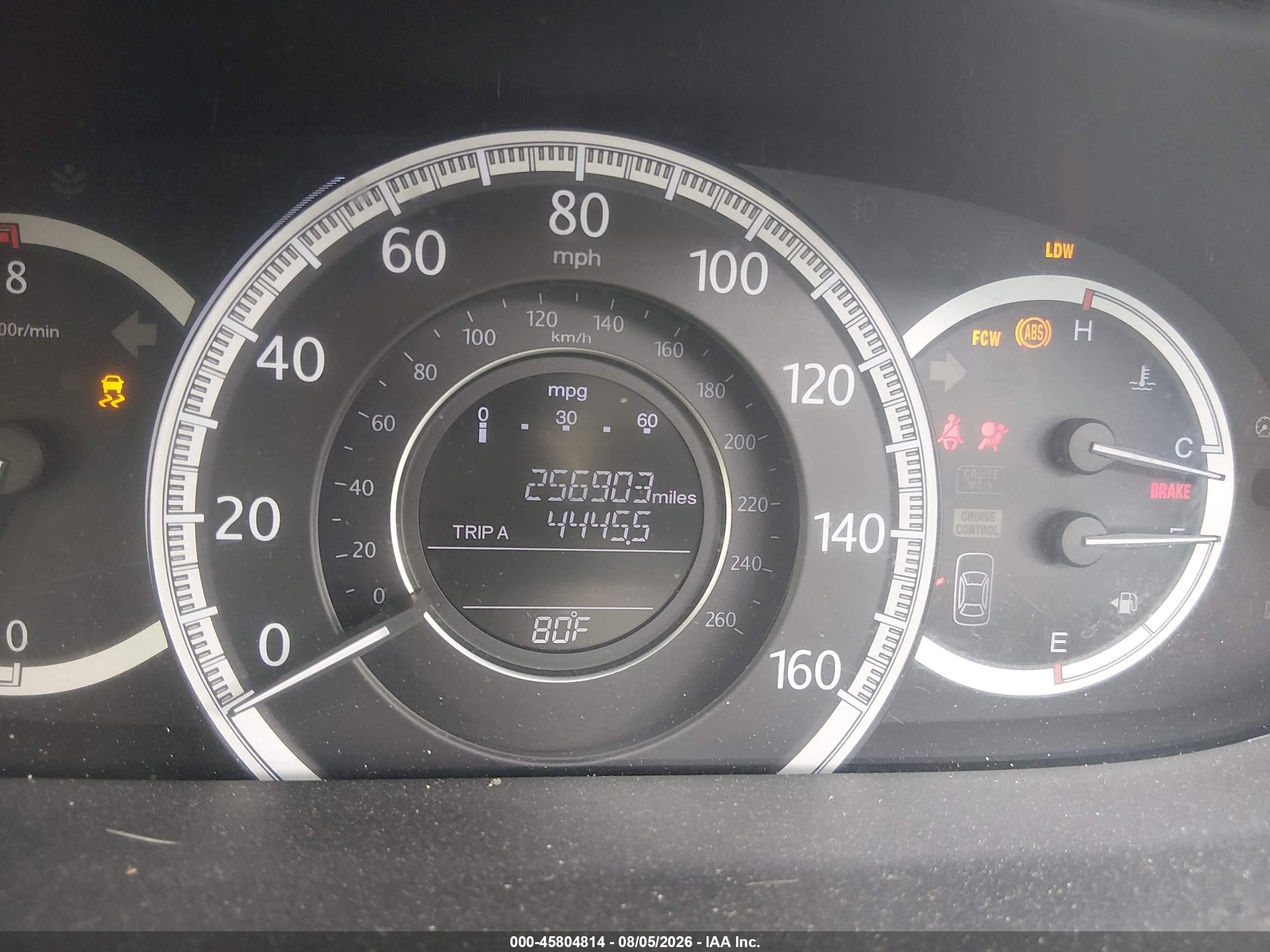 2013 Honda Accord Ex-l V-6 Gray vin: 1HGCR3F83DA032685