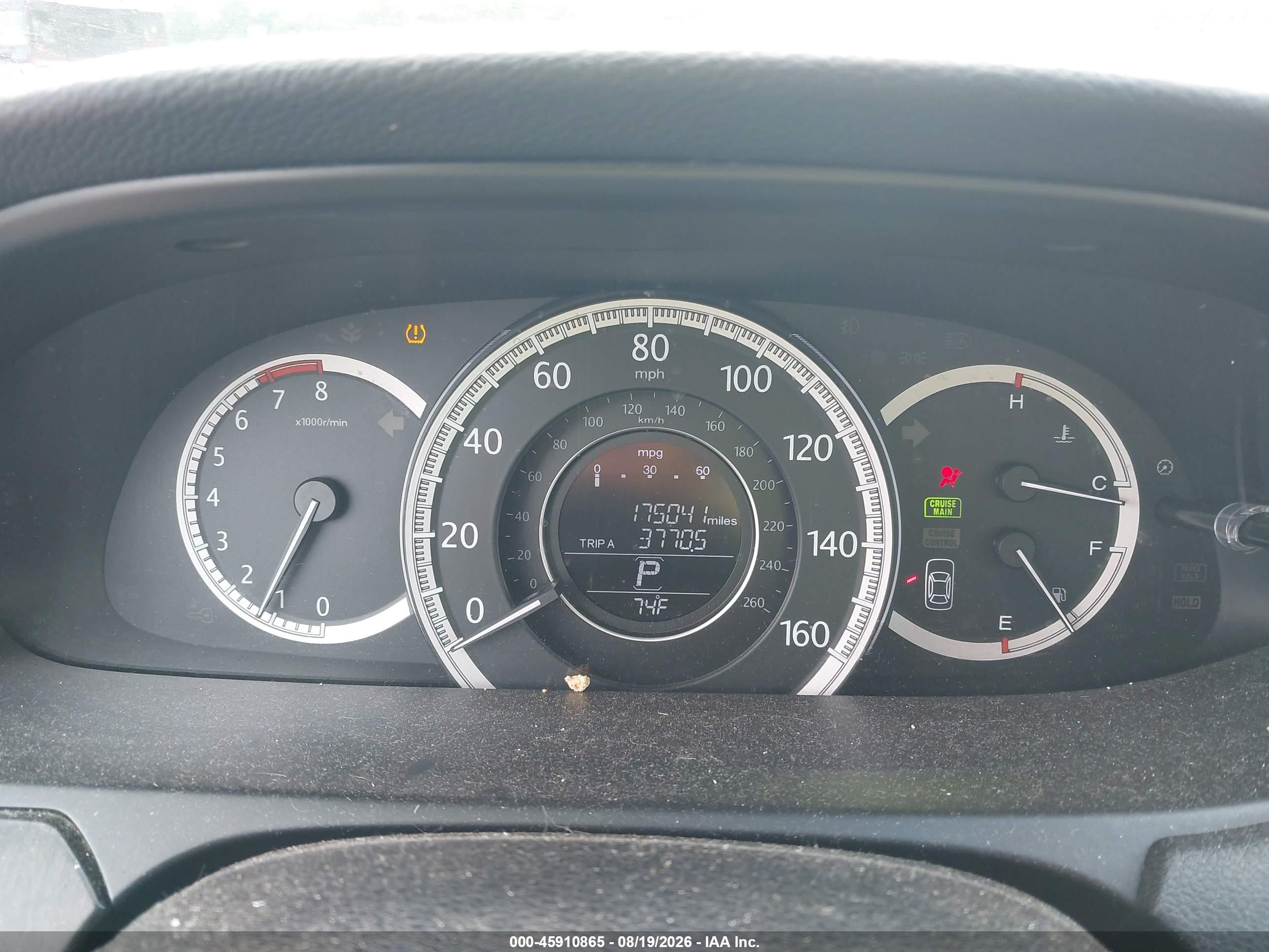 2013 Honda Accord Ex-l V-6 Maroon vin: 1HGCR3F83DA043315