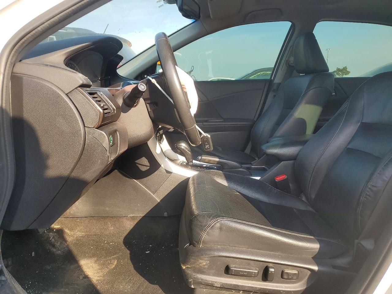 2013 Honda Accord Exl White vin: 1HGCR3F83DA802013