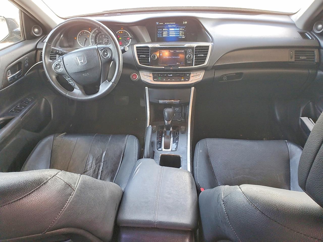 2014 Honda Accord Exl Black vin: 1HGCR3F83EA004614
