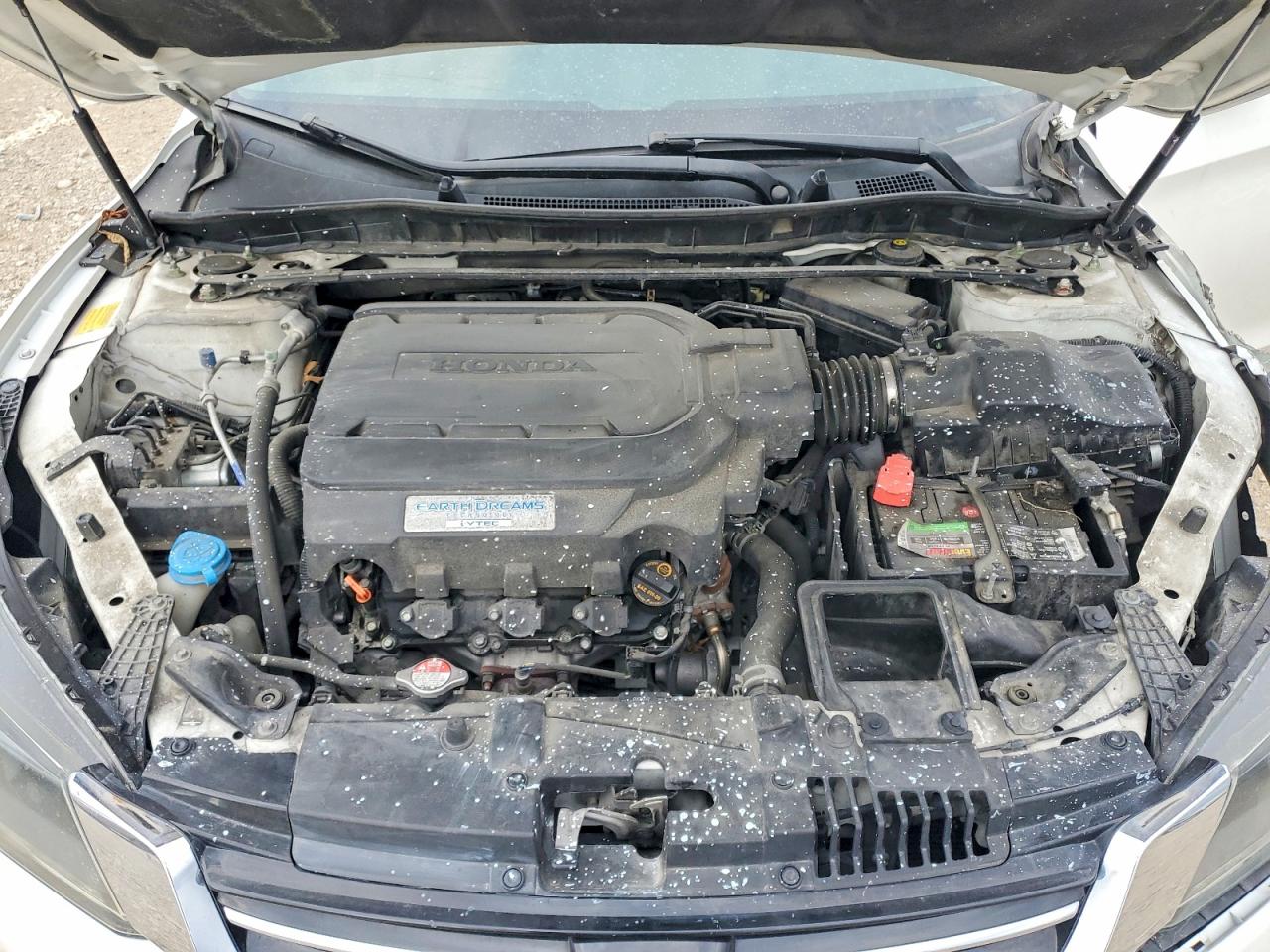 2014 Honda Accord Exl White vin: 1HGCR3F83EA007223