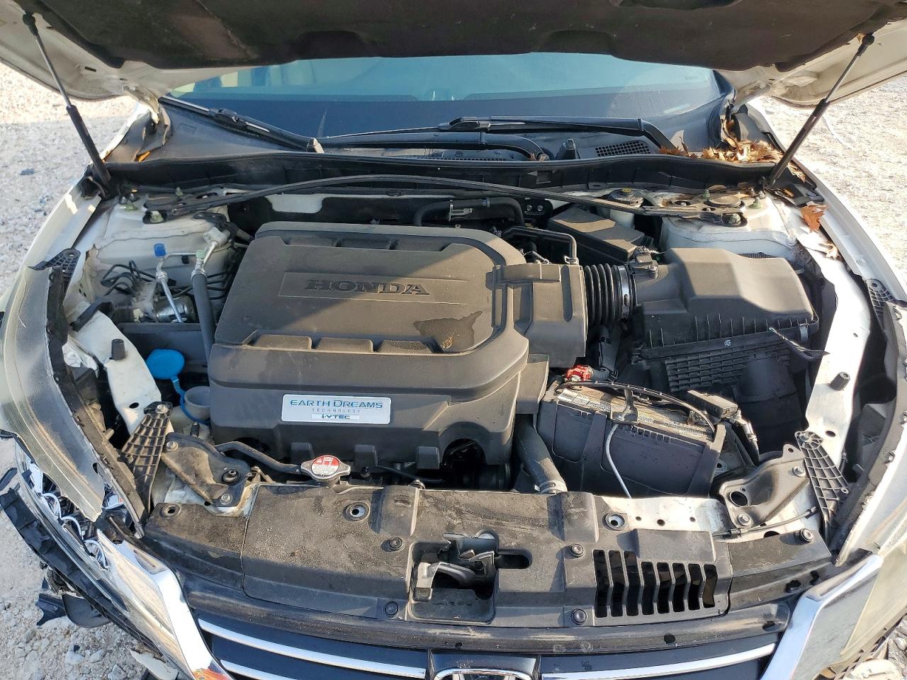 2014 Honda Accord Exl White vin: 1HGCR3F83EA017864