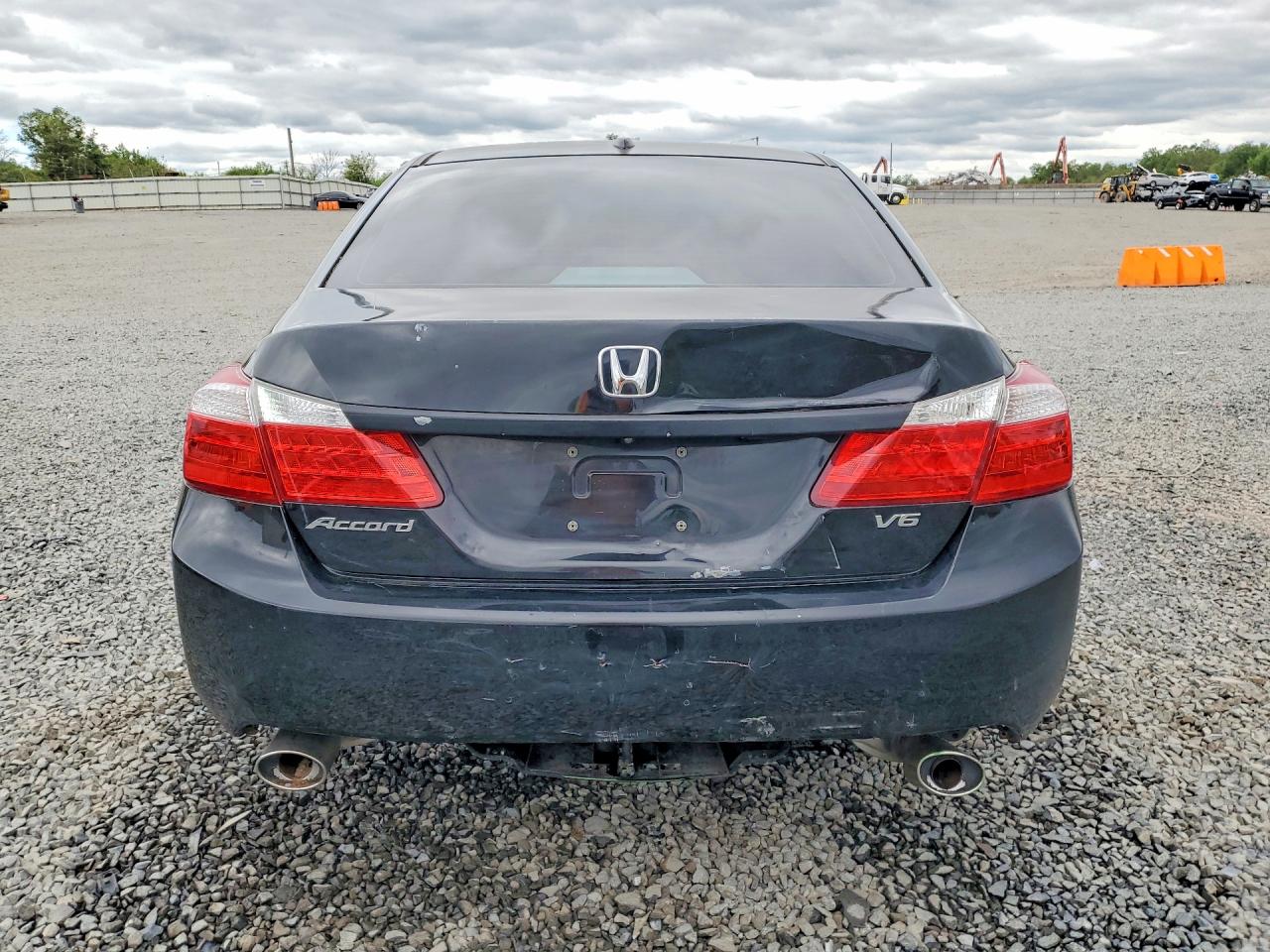 2014 Honda Accord Exl Черный vin: 1HGCR3F83EA023518