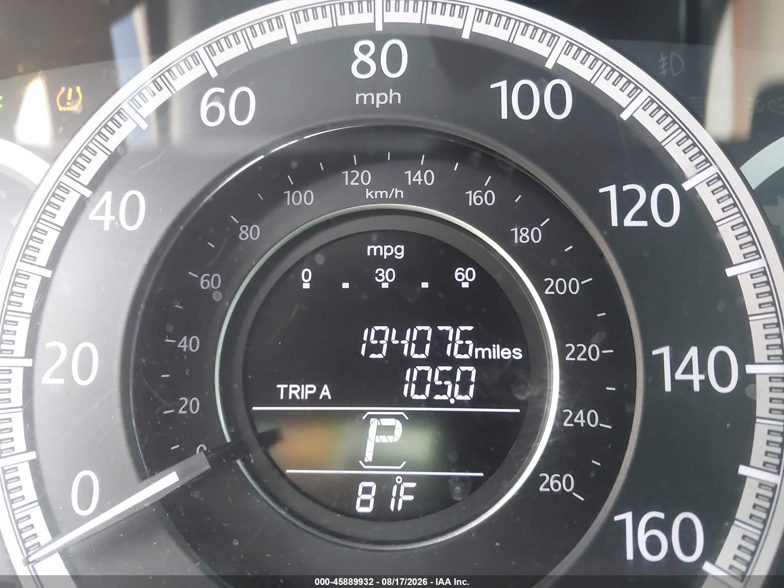 2014 Honda Accord Ex-l V-6 Gray vin: 1HGCR3F83EA034275
