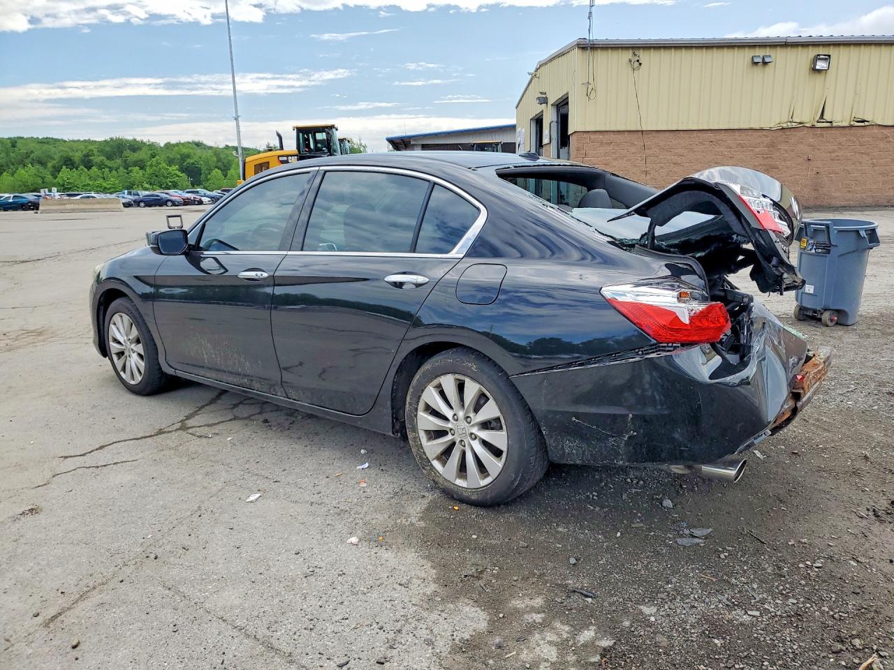 2014 Honda Accord Exl Black vin: 1HGCR3F83EA034440