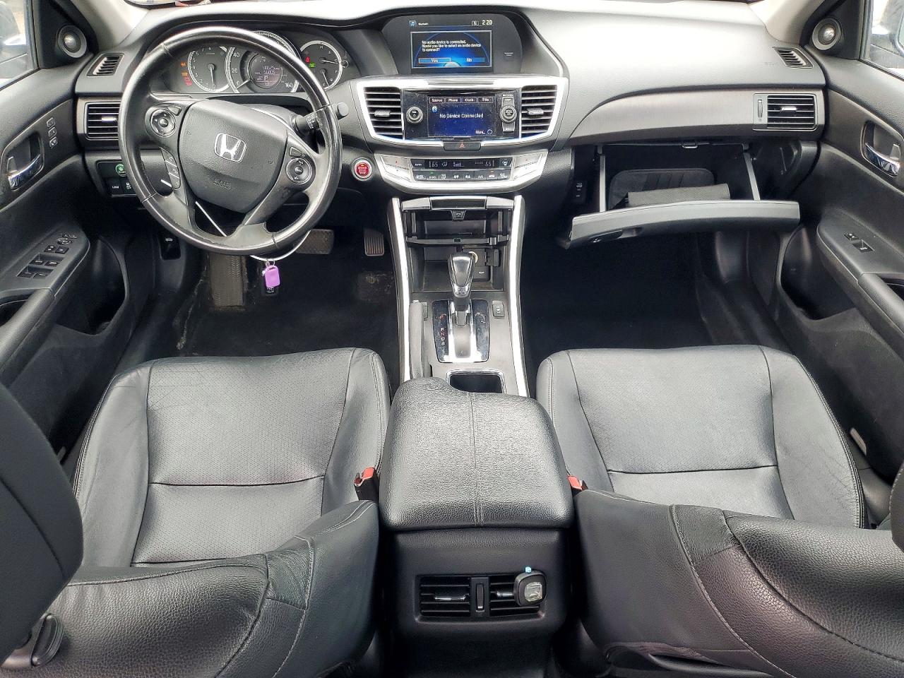 2015 Honda Accord Exl Gray vin: 1HGCR3F83FA007935