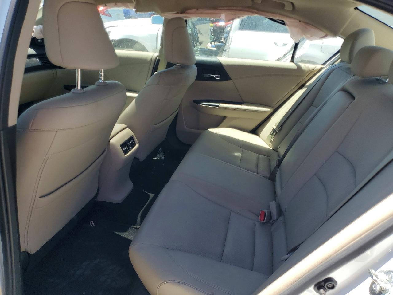 2015 Honda Accord Exl White vin: 1HGCR3F83FA017980