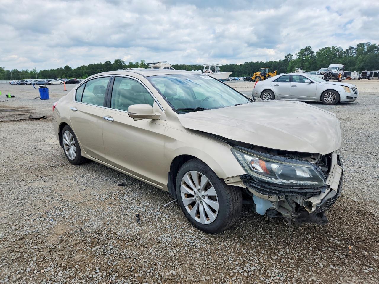 2015 Honda Accord Exl Gold vin: 1HGCR3F83FA019096