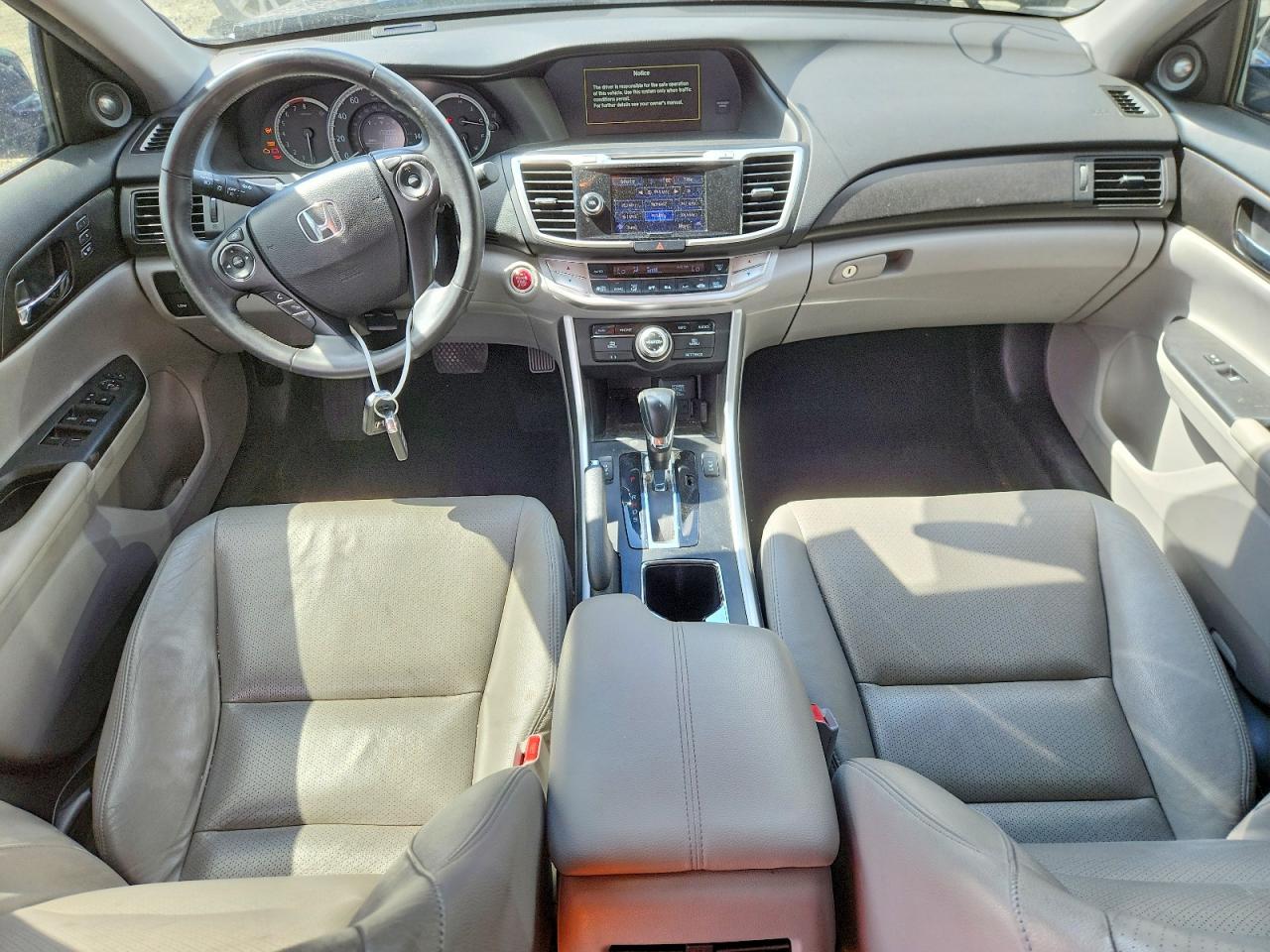2015 Honda Accord Exl Blue vin: 1HGCR3F83FA019180