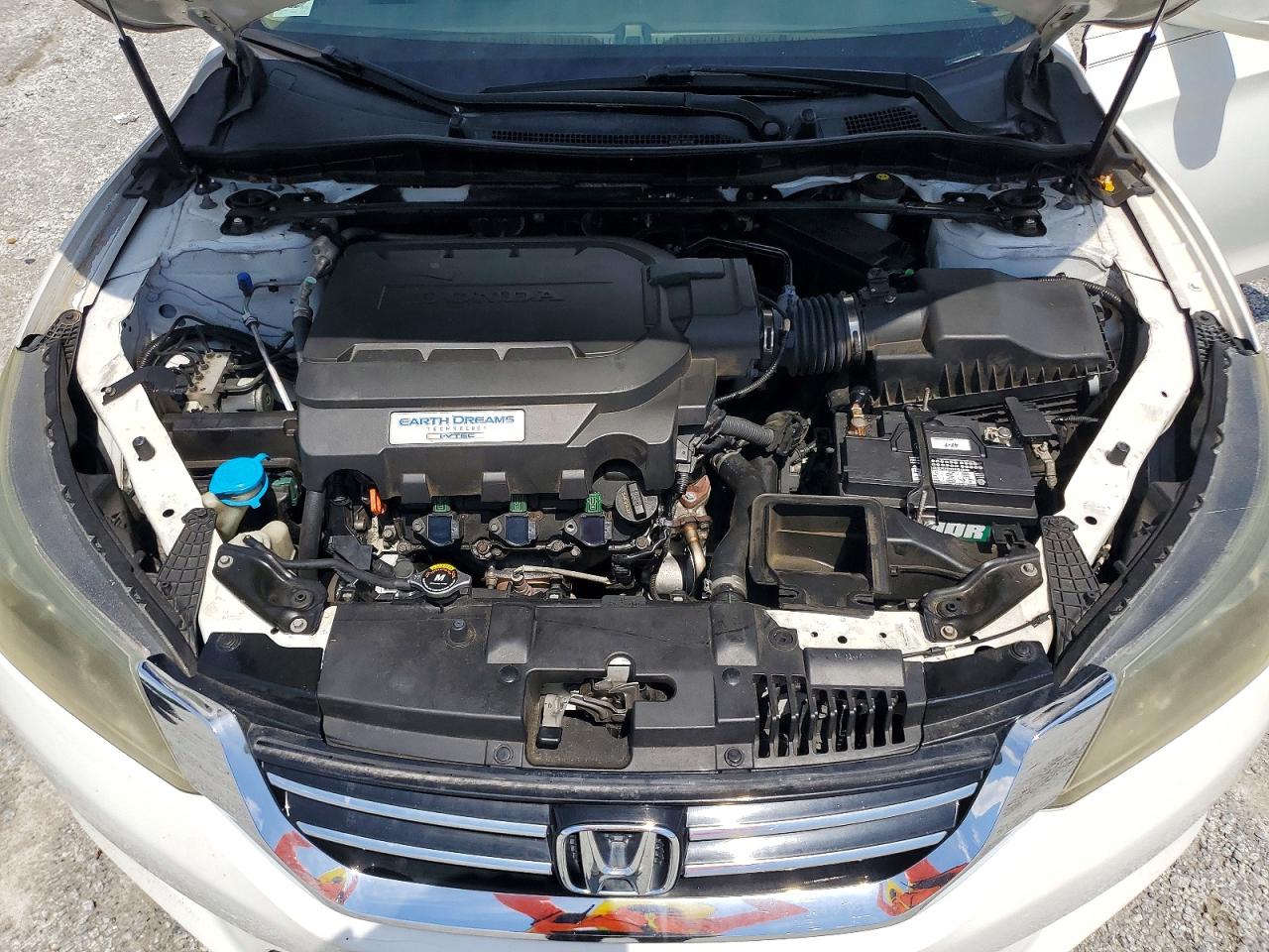 2015 Honda Accord Exl White vin: 1HGCR3F83FA026338